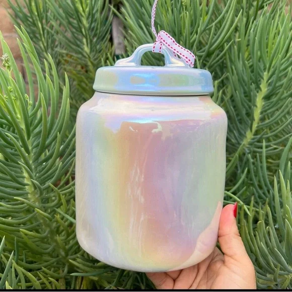 Rae Dunn DREAMING OF A WHITE CHRISTMAS canister - Picture 2 of 7